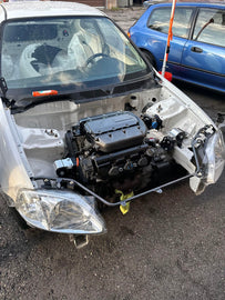 Civic radiator tube support