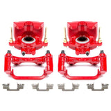 Power Stop 07-16 Cadillac Escalade Rear Red Calipers w/Brackets - Pair