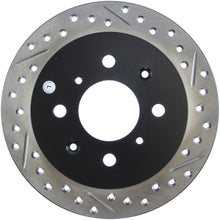 Load image into Gallery viewer, StopTech 90-96 Acura Integra / 97-01 Integra (Exc. Type R) Slotted &amp; Drilled Left Rear Rotor
