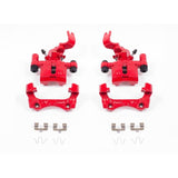Power Stop 94-97 Mazda Miata Rear Red Calipers w/Brackets - Pair