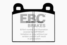 Load image into Gallery viewer, EBC 69-75 Ferrari 246 Dino 2.4 Yellowstuff Front Brake Pads