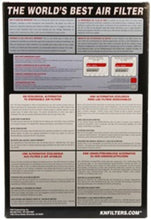 Load image into Gallery viewer, K&amp;N Replacement Air Filter JAGUAR XKR 4.0L-V8 SUPERCHARGED &amp; XK8 4.0L-V8; 1998-2000
