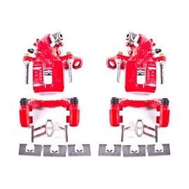 Power Stop 06-11 Acura CSX Rear Red Calipers w/Brackets - Pair