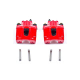 Power Stop 06-10 Jeep Commander Rear Red Calipers w/o Brackets - Pair