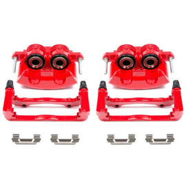 Power Stop 98-02 Chevrolet Camaro Front Red Calipers w/Brackets - Pair
