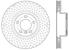 Load image into Gallery viewer, StopTech BMW 12-15 335i / 2014 428i / 2015 235i/228i Front Left Slotted &amp; Drilled Sport Brake Rotor