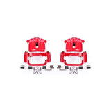 Power Stop 04-05 Cadillac DeVille Rear Red Calipers w/Brackets - Pair