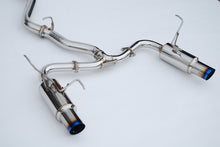 Load image into Gallery viewer, Invidia 2022+ Subaru WRX N1 Twin Outlet Single Layer Tip Cat-Back Exhaust