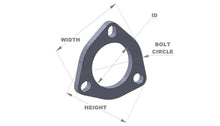Load image into Gallery viewer, Vibrant 3-Bolt T304 SS Exhaust Flange (3in I.D.)