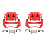 Power Stop 99-03 Ford F-150 Front Red Calipers w/Brackets - Pair