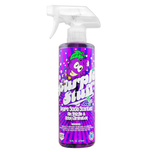 Load image into Gallery viewer, Chemical Guys Purple Stuff Grape Soda Air Freshener &amp; Odor Eliminator - 16oz