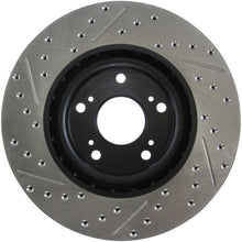 Load image into Gallery viewer, StopTech 02-06 Acura RSX Type S / 06-09 Honda Civic Si Slotted &amp; Drilled Left Front Rotor