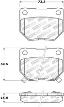 Load image into Gallery viewer, StopTech Street Touring 06-07 WRX Rear Brake Pads