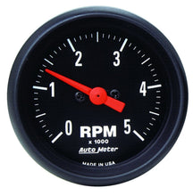 Load image into Gallery viewer, Autometer Z-Series 52mm 5000RPM In-Dash Tachometer