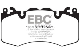 EBC 13+ Land Rover Range Rover 3.0 Supercharged Yellowstuff Front Brake Pads