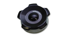 Load image into Gallery viewer, Vibrant 2in OD Aluminum Weld Bungs w/ Anodized Black Aluminum Threaded Cap (incl. O-Ring)