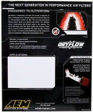 Load image into Gallery viewer, AEM 13-17 Cadillac ATS V6-3.6L F/I DryFlow Air Filter