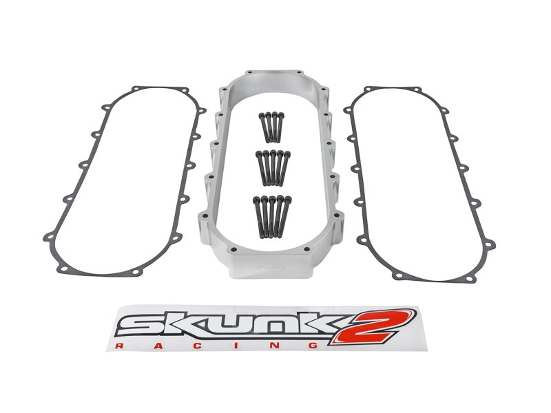 Skunk2 Ultra Series Honda/Acura Silver RACE Intake Manifold 2 Liter Spacer (Inc Gasket & Hardware)