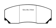 Load image into Gallery viewer, EBC 90-00 Aston Martin Vantage 5.3 (Twin Supercharged)(AP) Yellowstuff Front Brake Pads