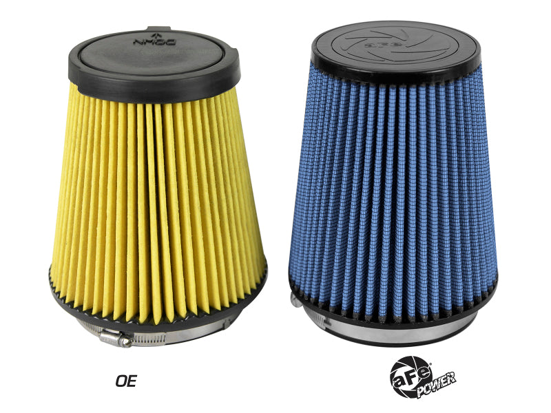 aFe MagnumFLOW Replacement Air Filter w/ Pro 5R Media 16-19 Ford Mustang GT350 V8-5.2L