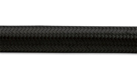 Vibrant -16 AN Black Nylon Braided Flex Hose (5 foot roll)