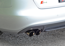 Load image into Gallery viewer, AWE Tuning Audi B8 / B8.5 S4 3.0T Touring Edition Exhaust - Diamond Black Tips (90mm)