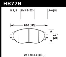 Load image into Gallery viewer, Hawk High Performance Street 5.0 Brake Pads