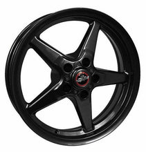 Load image into Gallery viewer, Race Star 92 Drag Star Bracket Racer 17x10.5 5x4.50BC 7.6BS Gloss Black Wheel - Single Bead Lock