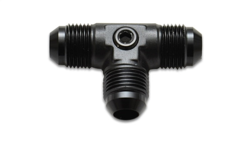 Vibrant -8AN to -8AN Male Tee Adapter Fitting with 1/8in NPT Port