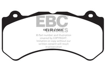 Load image into Gallery viewer, EBC 11+ Jeep Grand Cherokee 6.4 SRT-8 Greenstuff Front Brake Pads