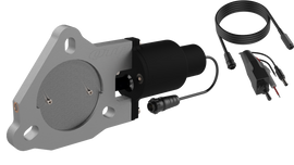 QTP 3in Bolt-On QTEC Electric Cutout Valve for Borla Exhausts - Single