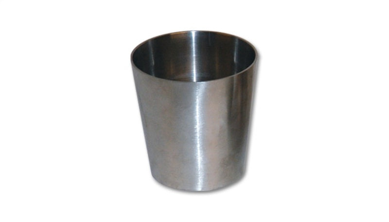 Vibrant 2.5in x 3in T304 Stainless Seel Straight (Concentric) Reducer