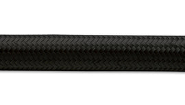 Vibrant -16 AN Black Nylon Braided Flex Hose (5 foot roll)