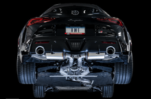 Load image into Gallery viewer, AWE 2020 Toyota Supra A90 Resonated Touring Edition Exhaust - 5in Chrome Silver Tips