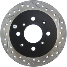 Load image into Gallery viewer, StopTech 90-96 Acura Integra / 97-01 Integra (Exc. Type R) Slotted &amp; Drilled Left Rear Rotor