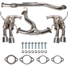 Load image into Gallery viewer, Invidia 2022+ Subaru WRX Gemini Single Layer Quad Stainless Steel Tip Cat-Back Exhaust