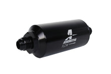 Load image into Gallery viewer, Aeromotive In-Line Filter - (AN -8 Male) 10 Micron Fabric Element Bright Dip Black Finish