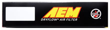 Load image into Gallery viewer, AEM 10-11 Chevrolet Camaro 3.6/6.2L 11.625in O/S L x 9.125in O/S W x 2.313in H DryFlow Air Filter