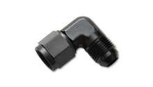 Load image into Gallery viewer, Vibrant -4AN Female to -4AN Male 90 Degree Swivel Adapter (AN to AN) - Anodized Black Only