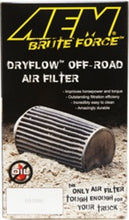 Load image into Gallery viewer, AEM DryFlow Air Filter 5.75in Base OD x 4in Flange ID x 7in H