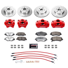 Load image into Gallery viewer, Power Stop 07-17 Jeep Wrangler Front &amp; Rear Big Brake Conversion Kit