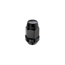 Load image into Gallery viewer, McGard Hex Lug Nut (Cone Seat Bulge Style) M14X1.5 / 22mm Hex / 1.635in. Length (4-Pack) - Black