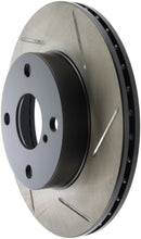Load image into Gallery viewer, StopTech Power Slot 89-93 Mazda Miata SportStop Slotted Front Left Rotor