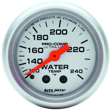 Load image into Gallery viewer, Autometer Ultra-Lite 52mm 120-240 Deg F Mechanical Water Temp Gauge