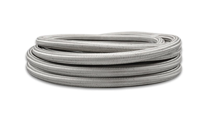 Vibrant SS Braided Flex Hose with PTFE Liner -12 AN (20 foot roll)